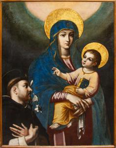 Giacinto Gimignani (Pistoia 1606 – Rome 1681), attr. to, Salus Populi Romani with Saint Anthony of Padua